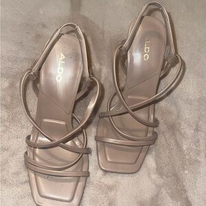 Aldo Women's Elegant Taupe Heels